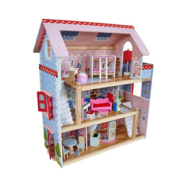 KidKraft Chelsea Doll Cottage Wooden Dollhouse