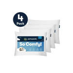 4-Pack Serta So Comfy Bed Pillow