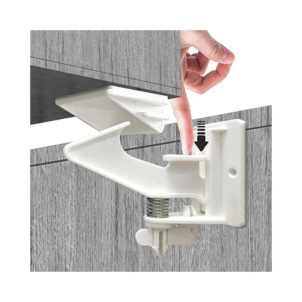 12 Pack Cabinet Locks Child Safety Latches