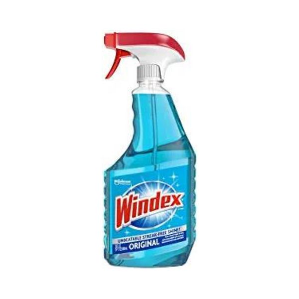 Obtenga 2 botellas de spray limpiador de vidrios y ventanas Windex de 23 onzas líquidas