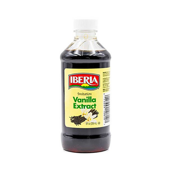 Extracto de vainilla de imitación Iberia, botella de 8 oz