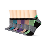 6 Pairs of Champion Women’s No Show Performance Socks