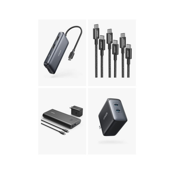 Ahorre hasta un 37% en productos de carga Anker