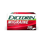 200-Count Excedrin Migraine Relief Caplets to Alleviate Migraine Symptoms