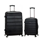 Rockland Melbourne Hardside Expandable Spinner Wheel Luggage, 2-Piece Set