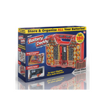 Battery Organizer and Storage Case with Battery Tester (Holds 180 Batteries)