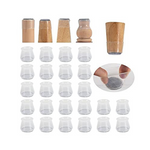 24 PCS Chair Leg Floor Protectors with Felt Bottom