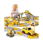 236 PCS Construction Toys Race Tracks 6 Piece Construction