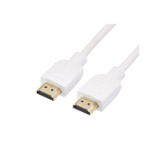 HDMI Male to Male CL3 Rated High-Speed Cable (18 Gbps, 4K/60Hz), 6 Foot, White