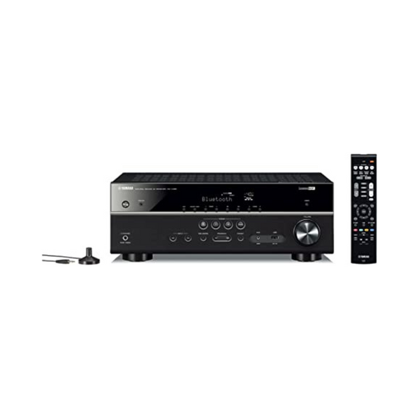 YAMAHA RX-V385 5.1-Channel 4K Ultra HD AV Receiver with Bluetooth