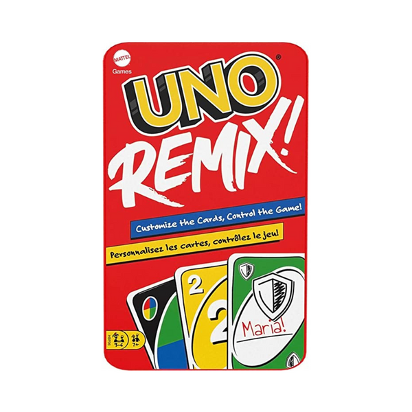 Juego de cartas personalizable UNO Remix