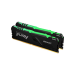 Kingston FURY Beast RGB 32GB (2x16GB) 3200MT/s DDR4 CL16 Desktop Memory Kit