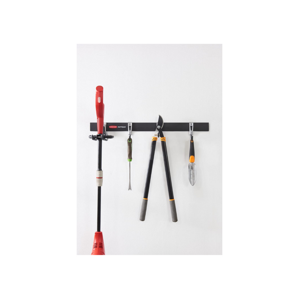 Rubbermaid FastTrack Garage Storage System AllinOne Rail & Hook Kit,