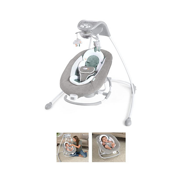 Ingenuity InLighten 2in1 Baby Swing & Rocker PzDeals