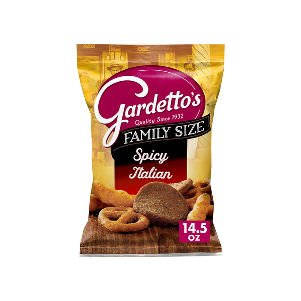 Mezcla de bocadillos italianos picantes de Gardetto de 14.5 onzas