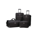 American Tourister Fieldbrook XLT Softside Upright Luggage, 4-Piece Set