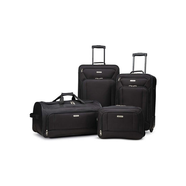 American Tourister Fieldbrook XLT Equipaje vertical con lado blando, juego de 4 piezas