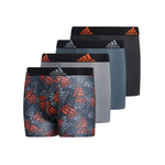 adidas Kids-Boy’s Performance Boxer Briefs Underwear (4-Pack)