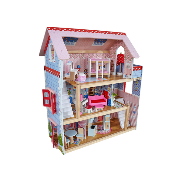 Casa de muñecas de madera KidKraft Chelsea Doll Cottage
