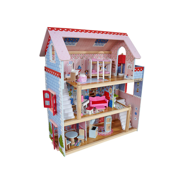 KidKraft Chelsea Doll Cottage Wooden Dollhouse