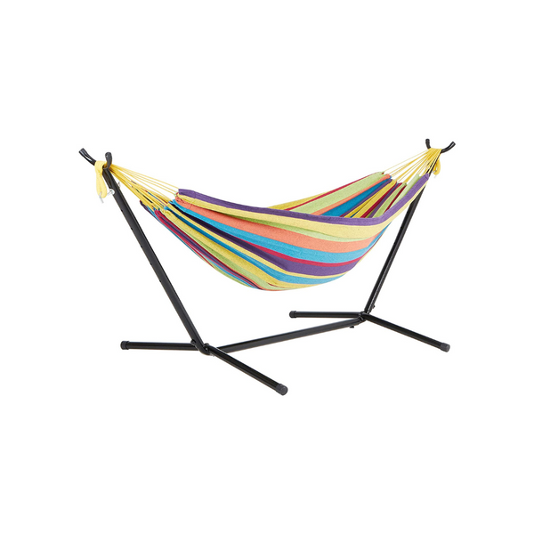 Bliss Hammocks Hamaca de 60 pulgadas de ancho y soporte incorporado