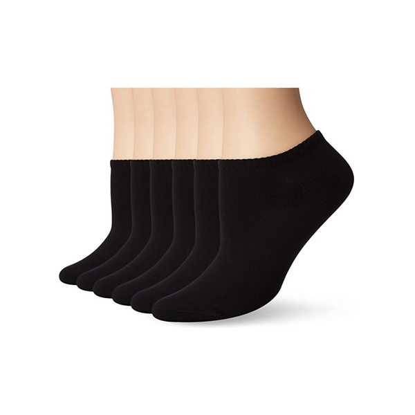 HUE Women's 6-pack Microfiber Liner Socks