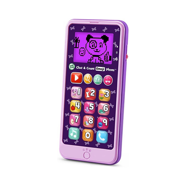LeapFrog Chat and Count Emoji Phone, Púrpura