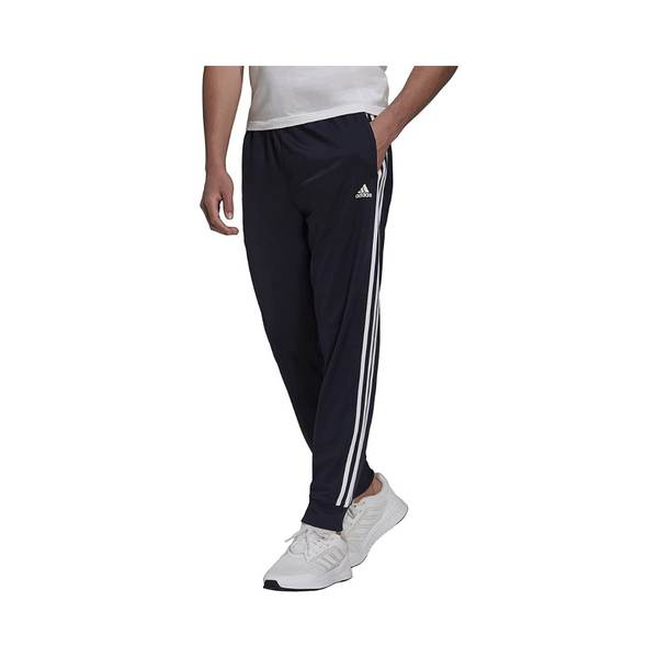 adidas Aeroready Essentials - Pantalones tejidos con puños cónicos y 3 rayas para hombre