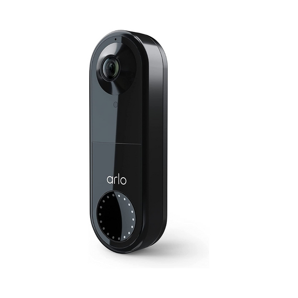 Arlo Essential Wired Video Doorbell - HD Video, 180° View, Night Vision
