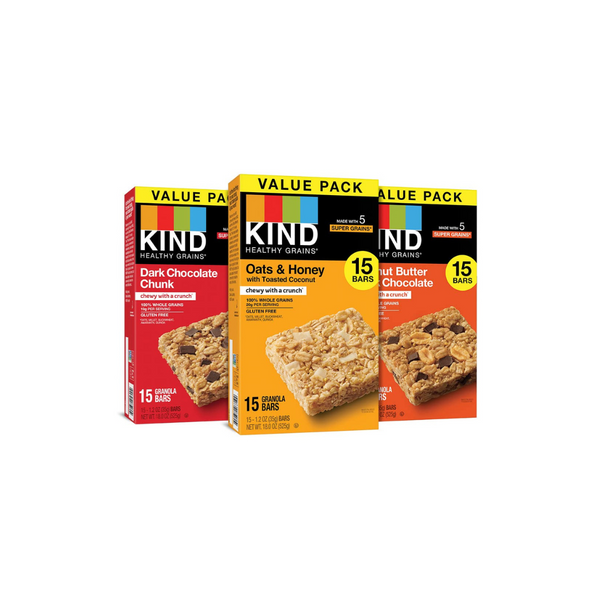 45 KIND Healthy Grains Bars, Variety Pack