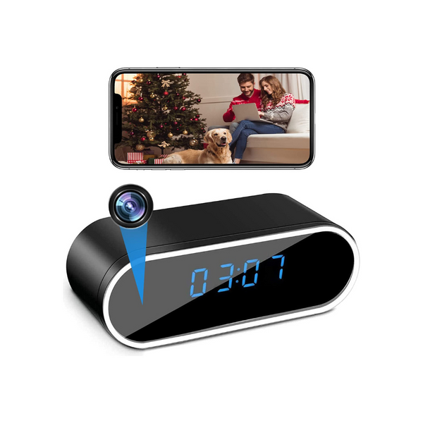 1080P HD Hidden Camera Clock