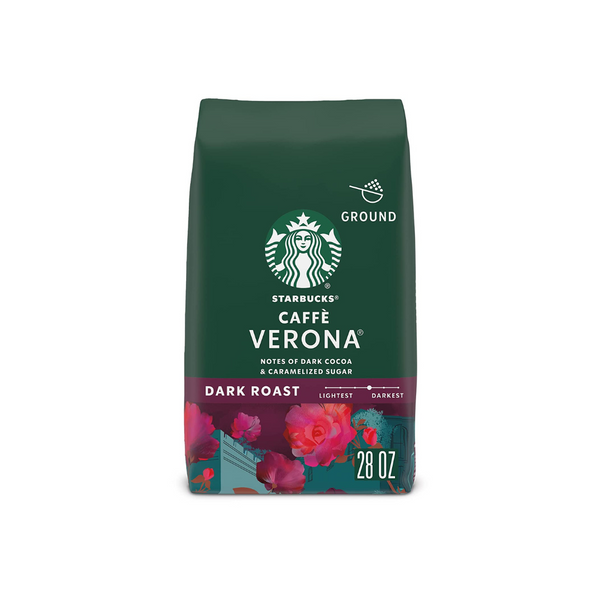 Café molido tostado oscuro 100% Arábica Starbucks de 28 oz