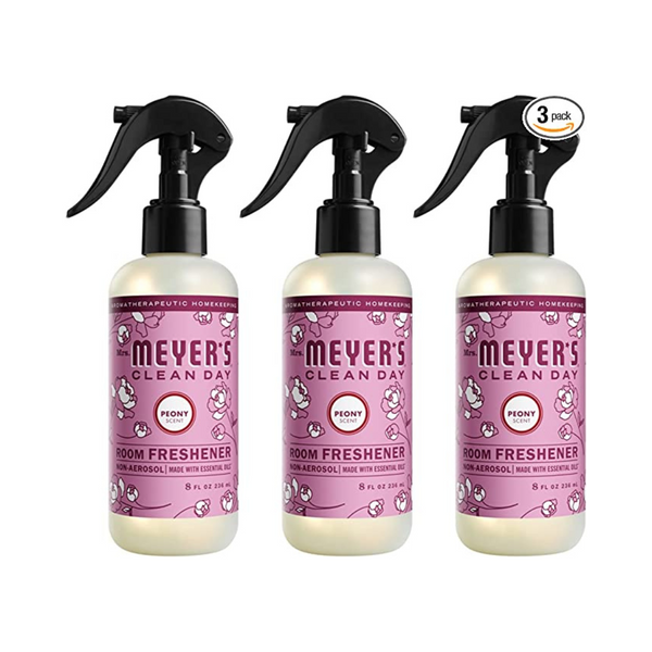 3 Bottles of Mrs. Meyer’s Room and Air Freshener Spray Infused
