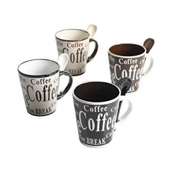 Mr. Coffee Bareggio Mug and Spoon Set
