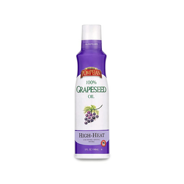 Spray para cocinar antiadherente con aceite de semilla de uva 100% Pompeian