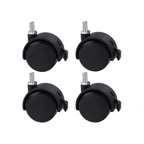 4 Replacement Caster Swivel Furniture Wheels
