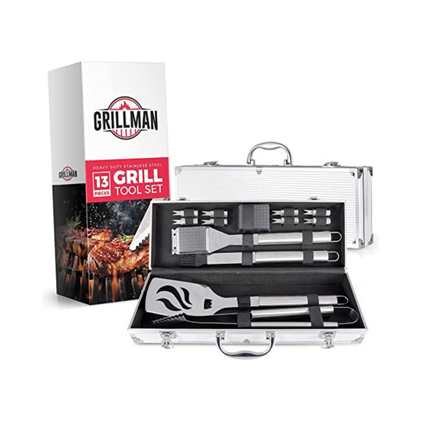 Accesorios y herramientas para parrilla de barbacoa de 13 piezas