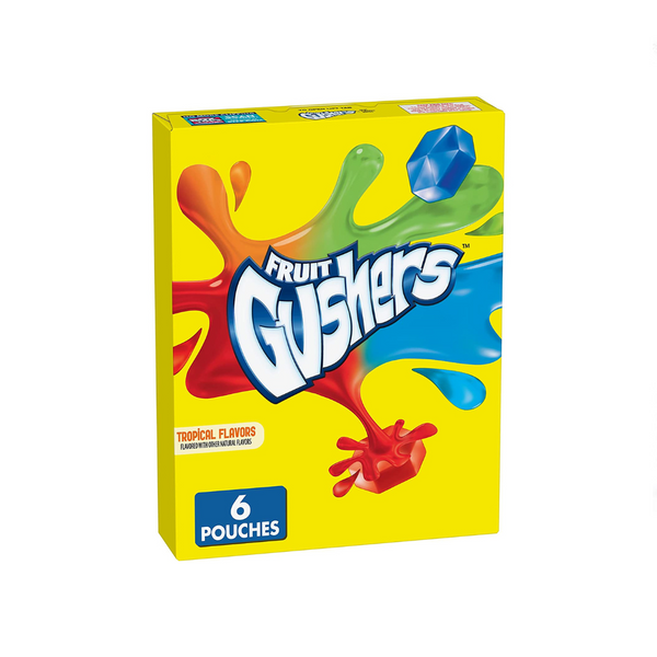 6 Gushers Fruit Flavored Snacks