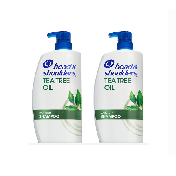 2 Big Bottles Of Head & Shoulders Tea Tree Anti-Dandruff Shampoo