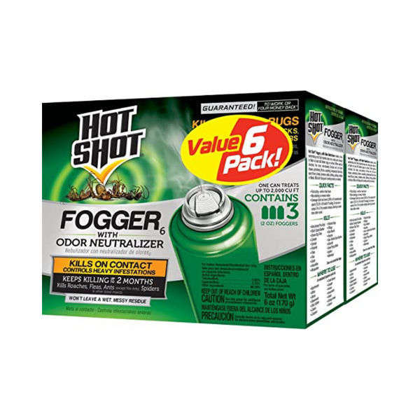 6-Count Fogger With Odor Neutralizer