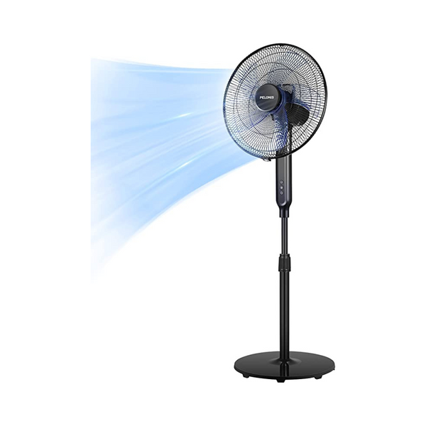PELONIS 16″ Remote Control Oscillating Pedestal Stand Up Fan