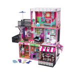 KidKraft Brooklyn’s Loft Wooden Dollhouse With 25-Piece Accessory Set