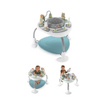 Ingenuity Spring & Sprout 2-in-1 Baby Activity Center Jumper and Table