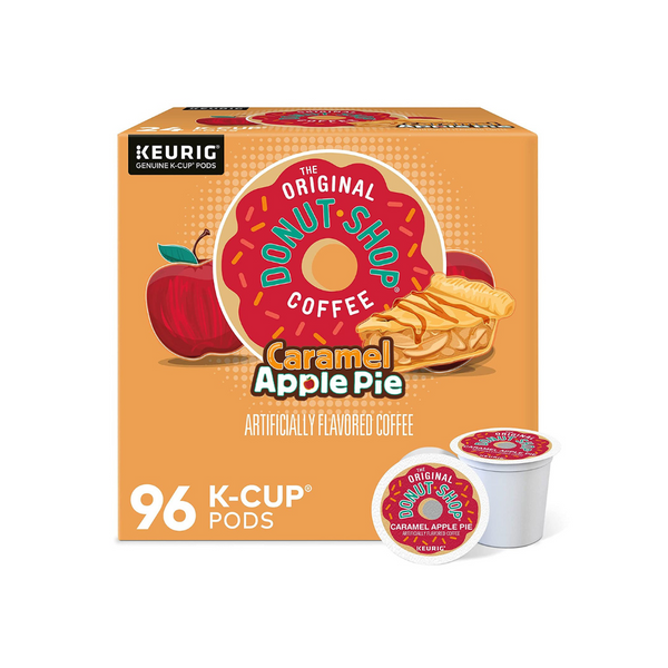 Box Of 96 The Original Donut Shop Caramel Apple Pie Coffee Keurig K-Cups