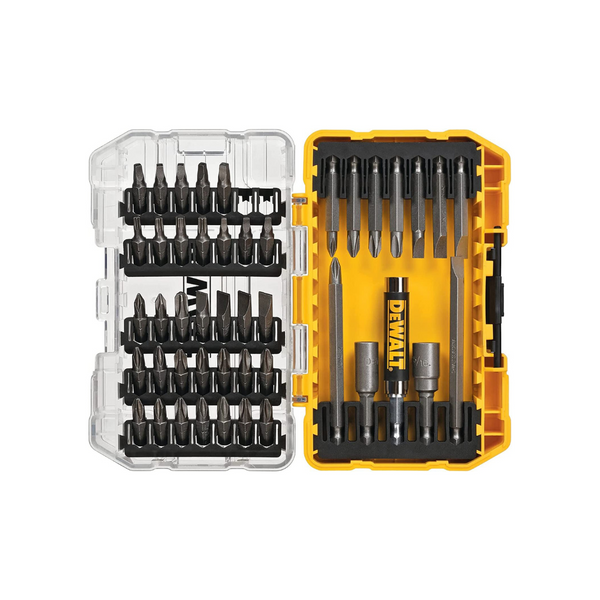 DEWALT Screwdriver Bit Set with Tough Case, 45-Piece
