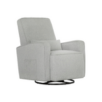 Evolur Holland Upholstered Plush Seating Swivel, Rocker, Glider Chair (2 Colors)