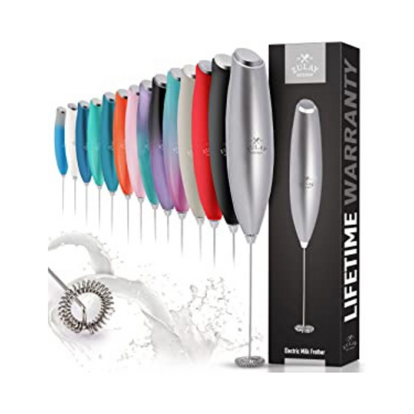Zulay Powerful Milk Frother with Upgraded Titanium Motor