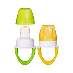 Amazon Brand - Mama Bear Silicone Feeder (Pack of 2)