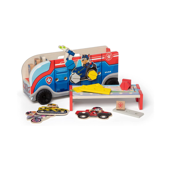 Melissa &amp; Doug PAW Patrol Combina y construye crucero misionero