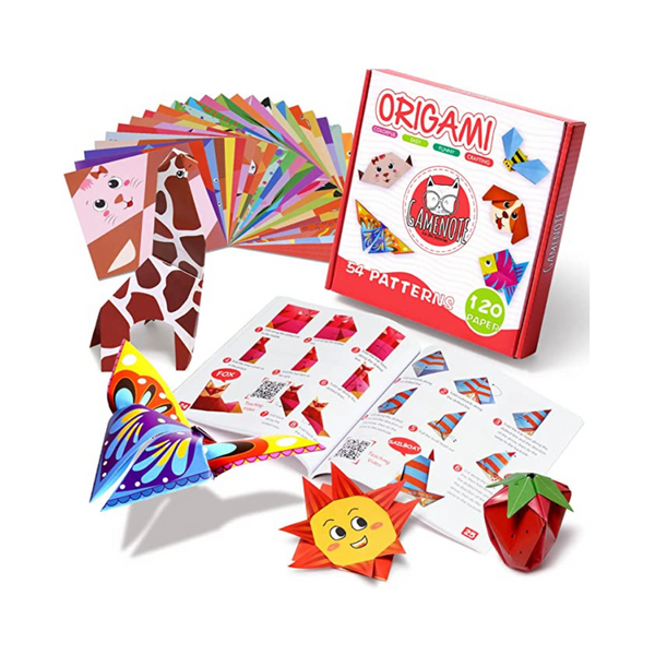 Gamenote Colorful Origami Kit for Kids